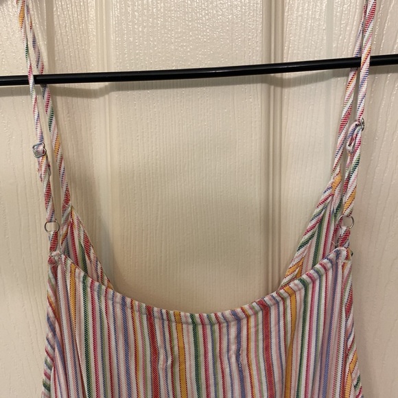 Lou & Grey Loft Rainbow Striped Casual Jumpsuit - Picture 7 of 10